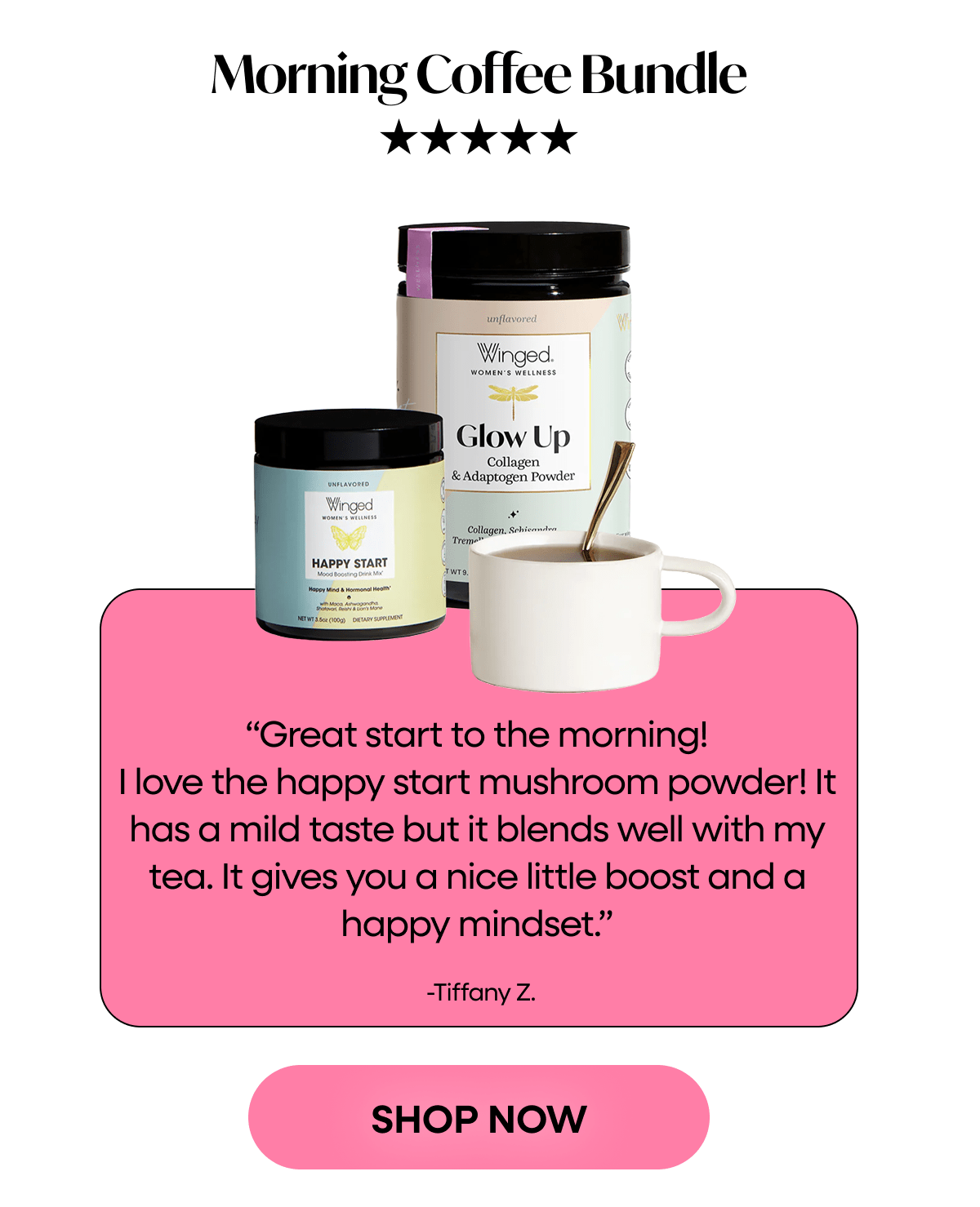 Winged Wellness - Morning Coffee Bundle