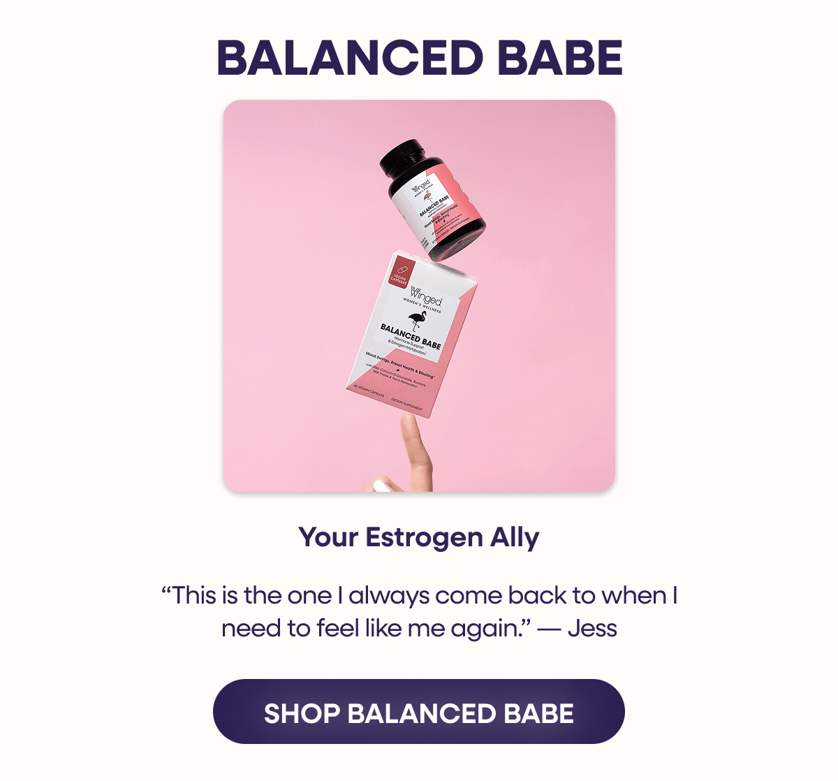 Winged Wellness - Balanced Babe