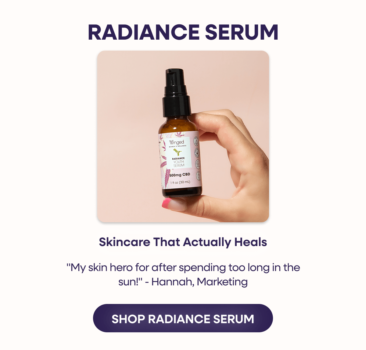Winged Wellness - Radiance Serum