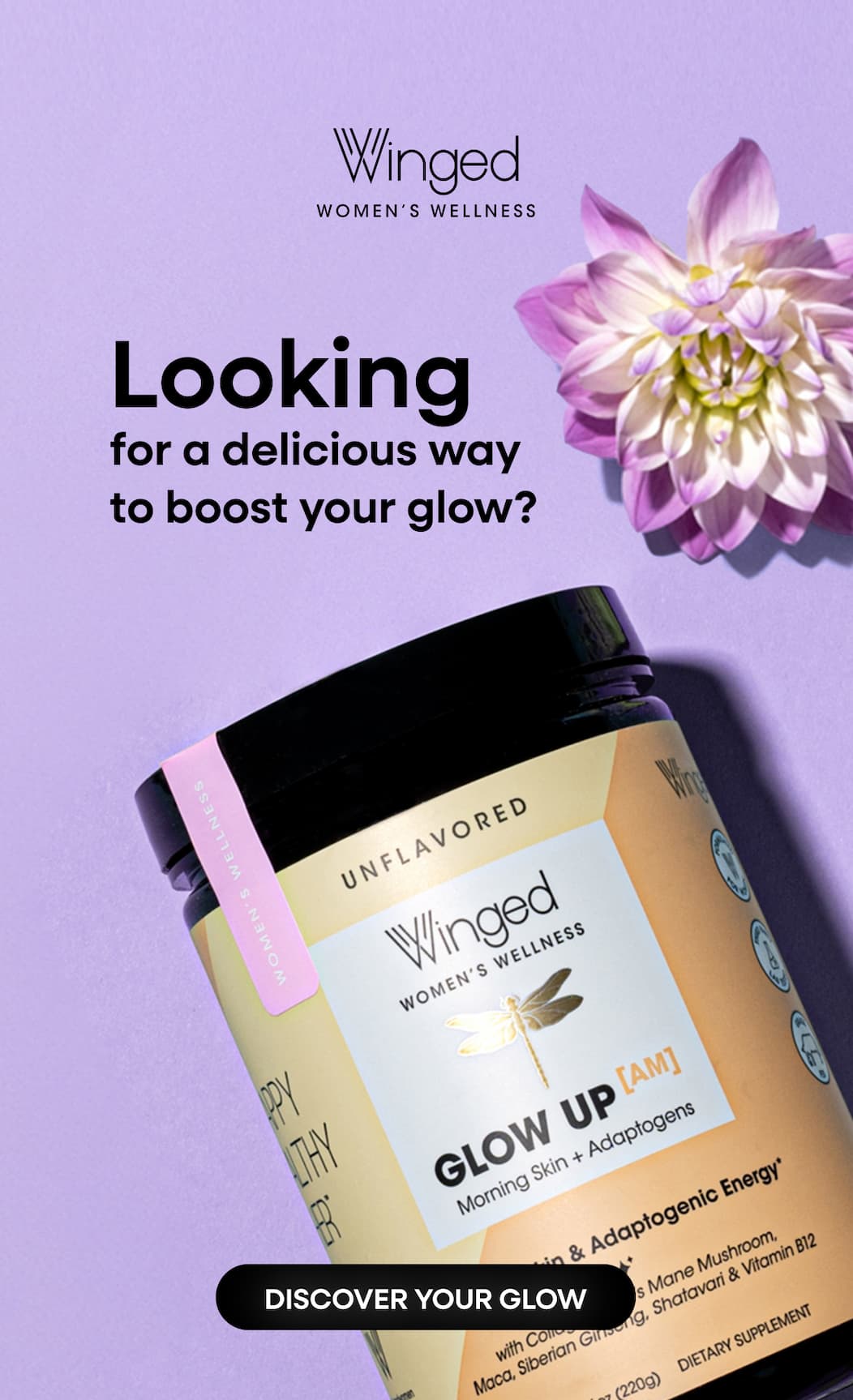 Looking for a delicious way to boost your glow? DISCOVER YOUR GLOW