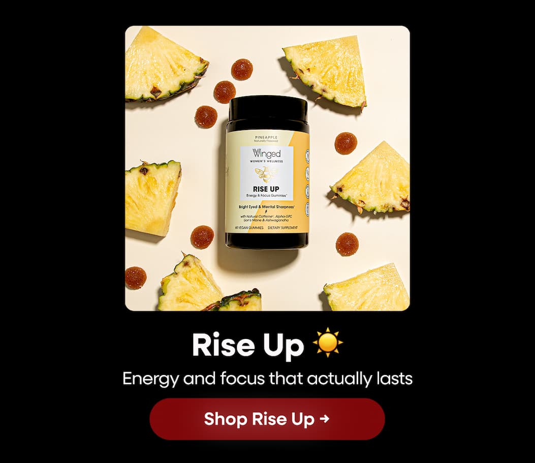 Rise Up ☀️ Energy and focus that actually lasts. Shop Rise Up →