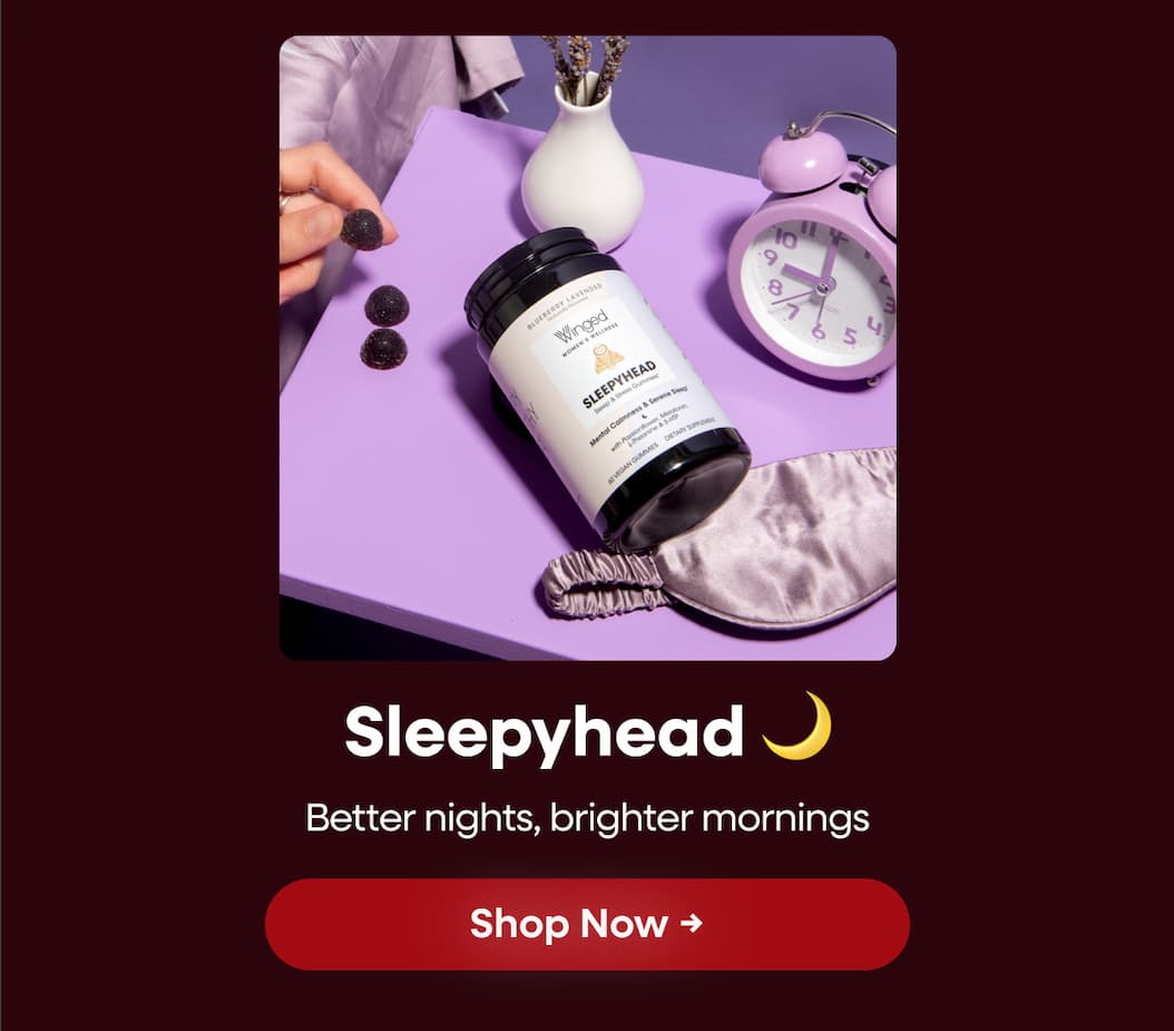 Sleepyhead 🌙 Better Nights, Brighter Mornings. Shop Now →