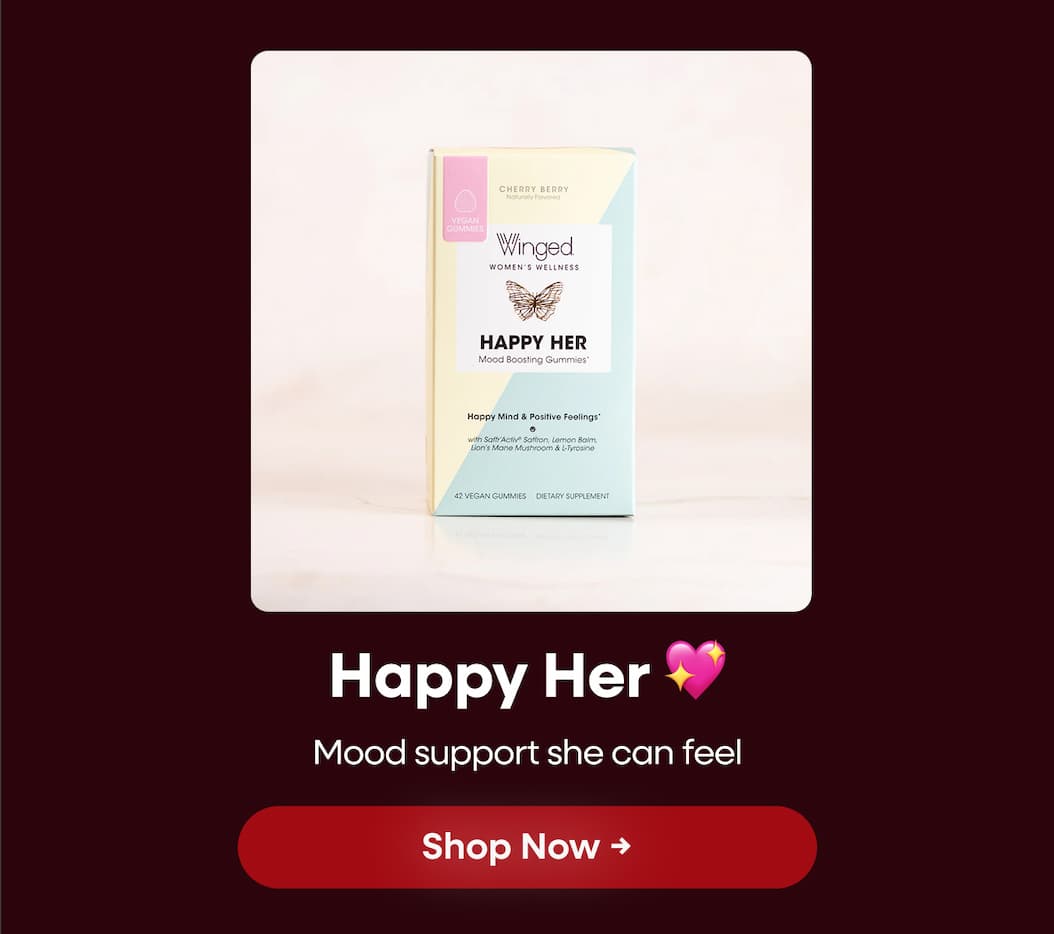 Happy Her 💖 Mood Support She Can Feel. Shop Now →