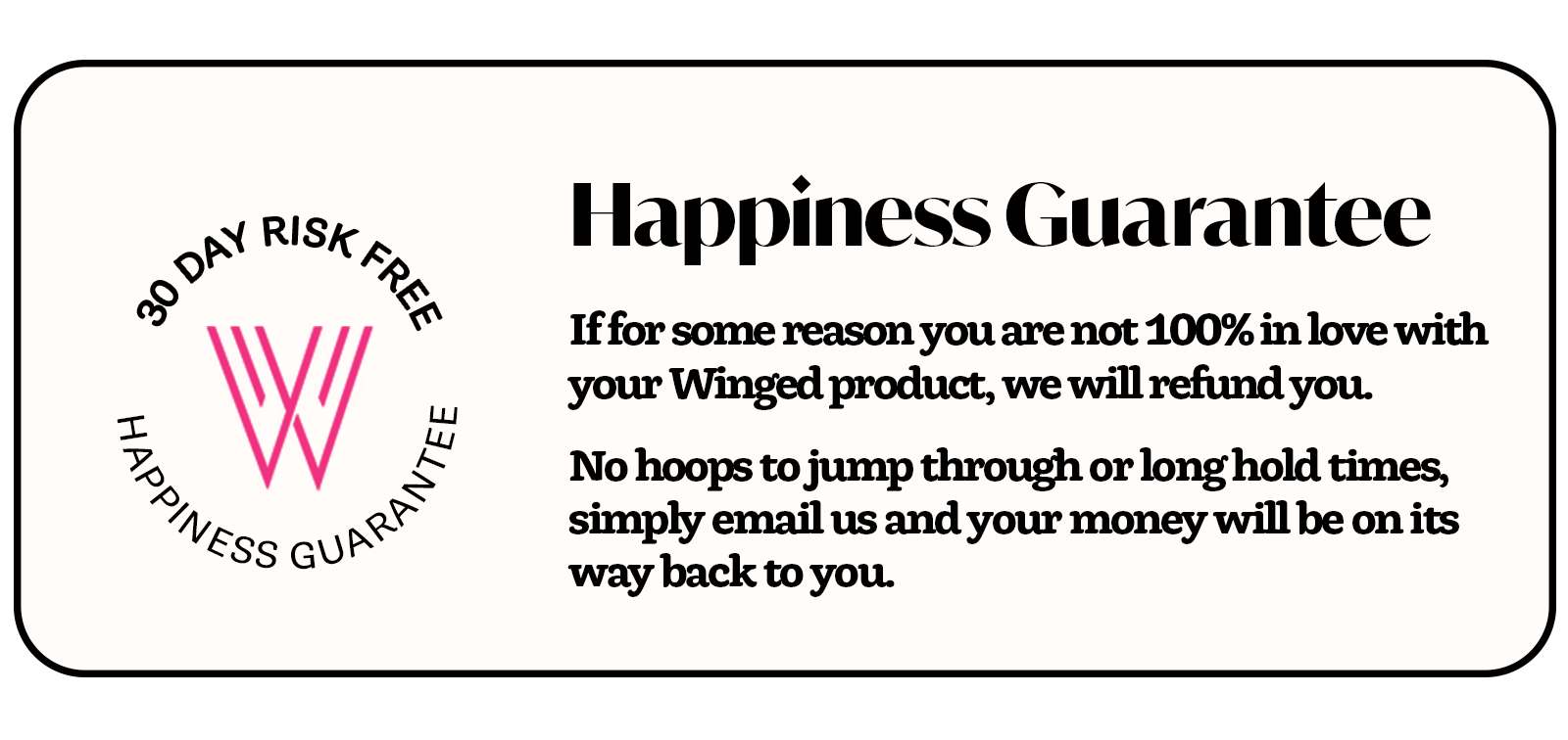 Happiness Guarantee