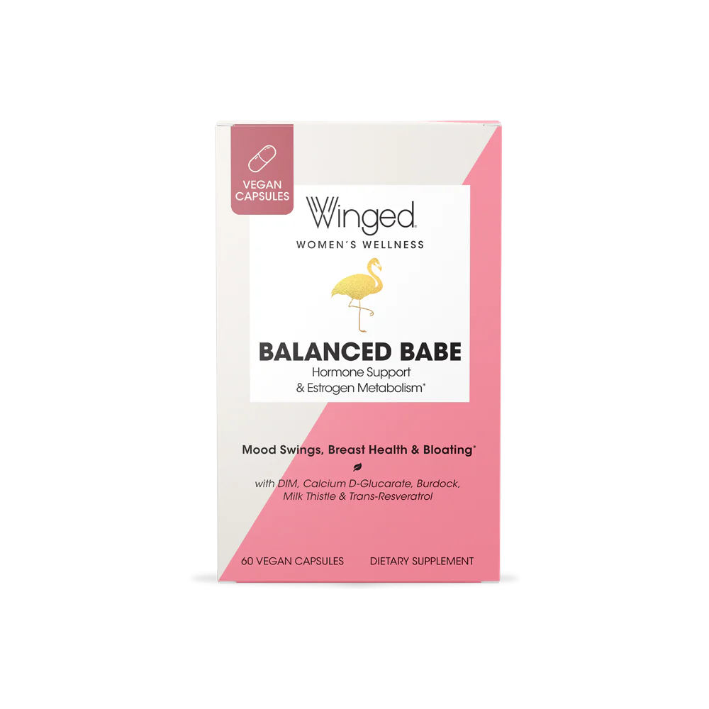 Winged hormone balance support