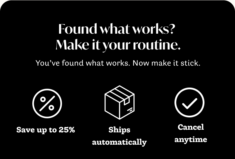 Found what works?
