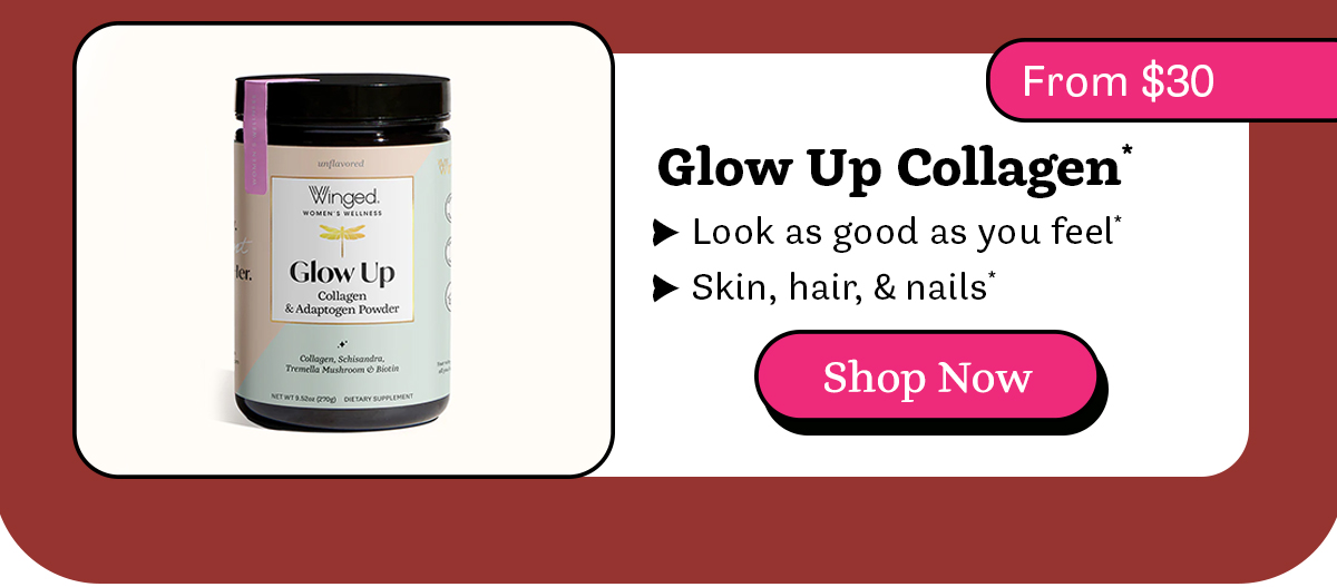 Glow Up Collagen & Stress Powder - Unflavored