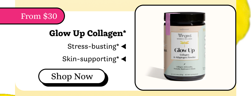 Glow Up Collagen & Stress Powder - Unflavored