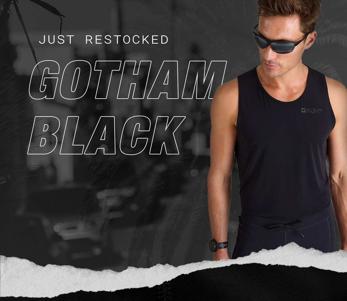 GOTHAM BLACK | SIGNATURE WAY OF LIFE TANK