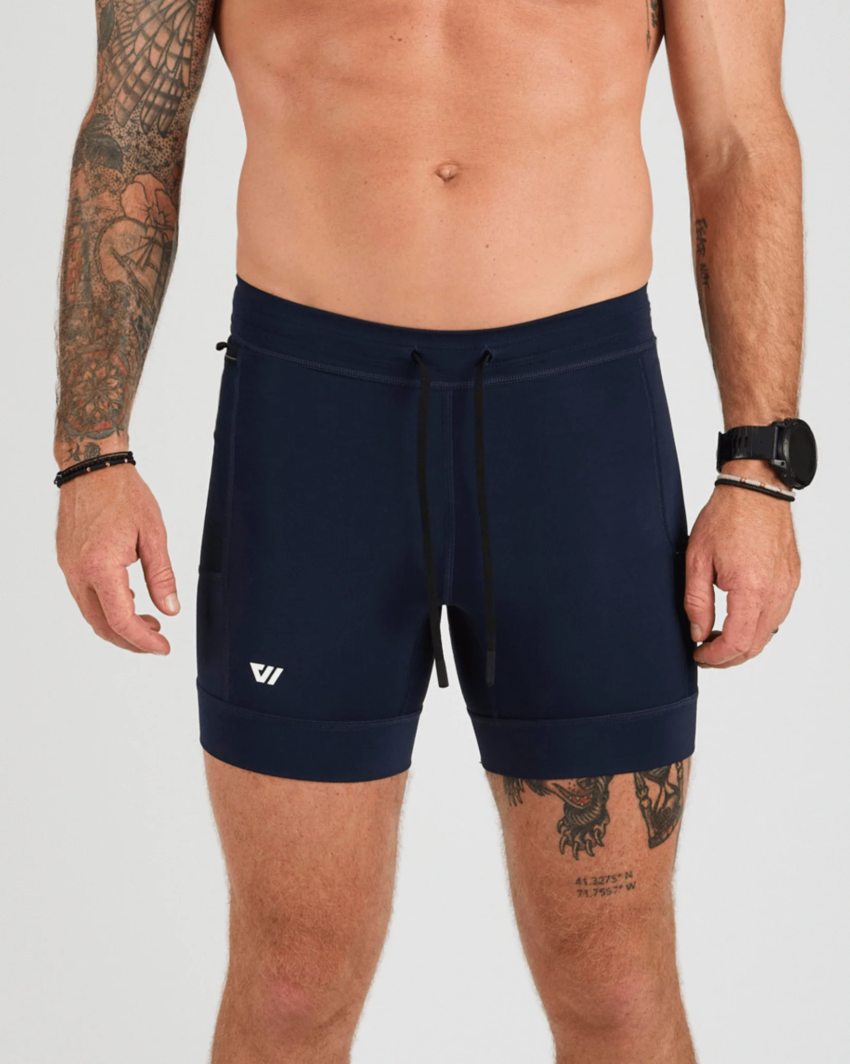 Image of Distance Half Tight in Navy