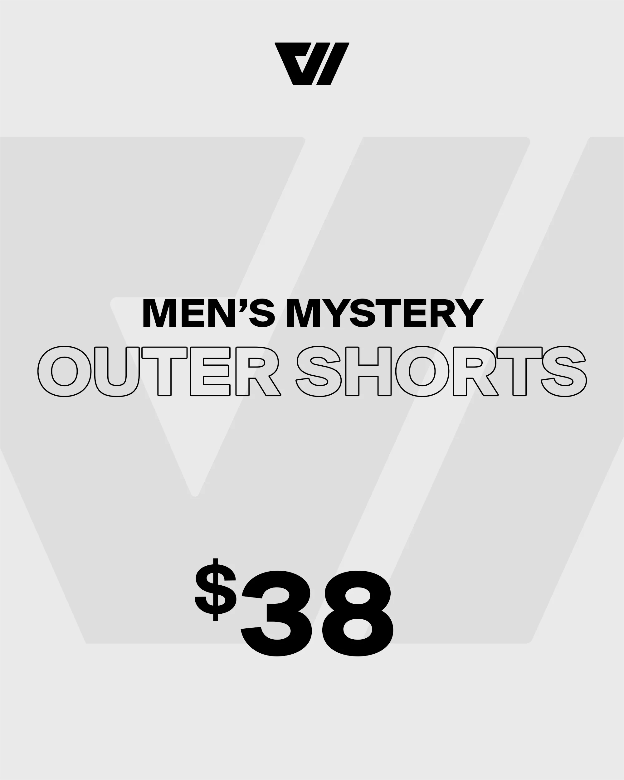 Image of MEN'S MYSTERY OUTER SHORTS- Final Sale