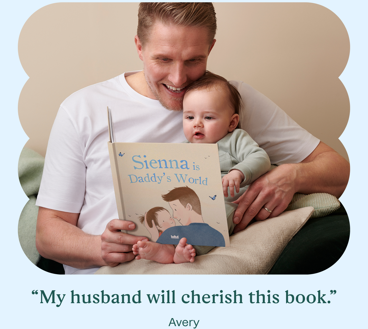 “My husband will cherish this book.” Avery 