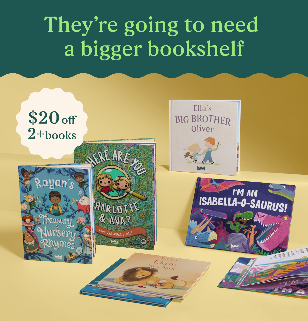 They’re going to need a bigger bookshelf