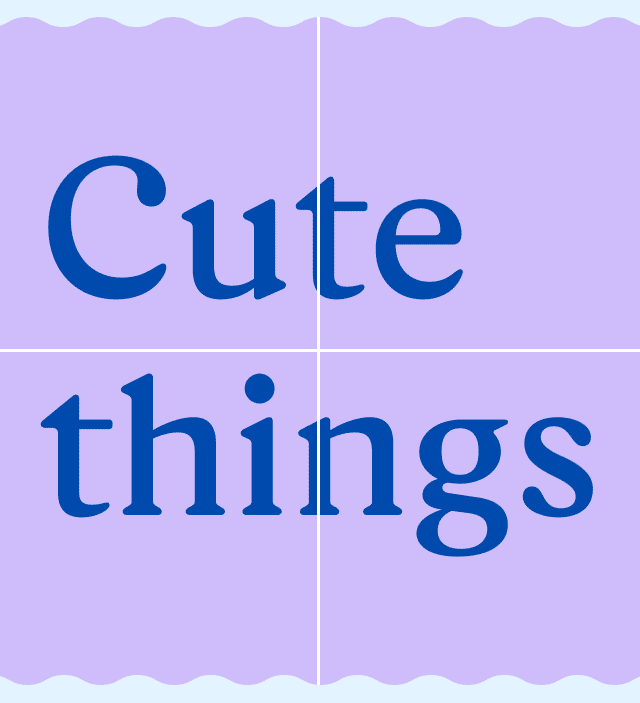 Cute things come in teeny tiny super-sweet packages