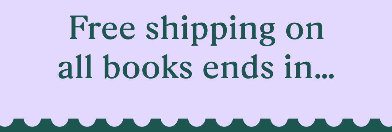 Free shipping on all books ends in…