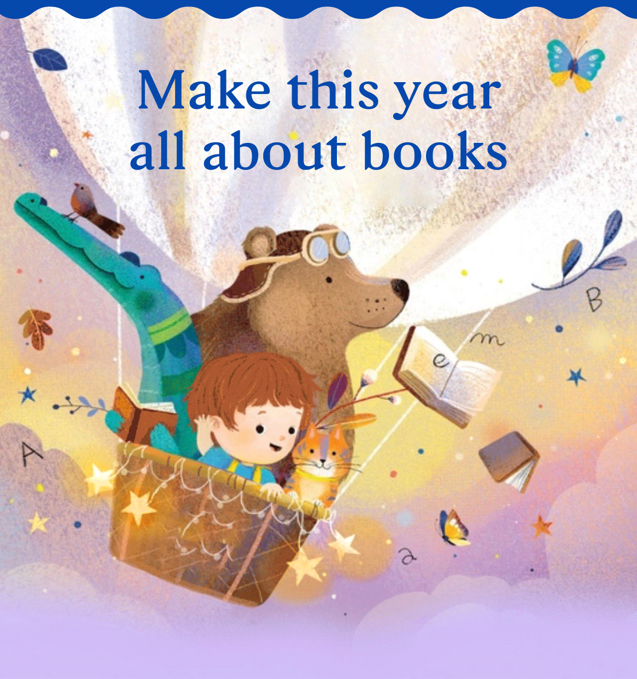 Make this year all about books
