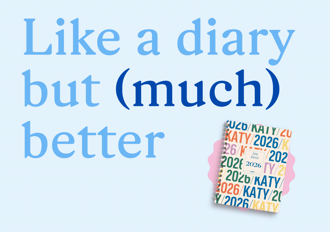 Like a diary, but (much) better