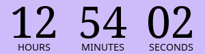 Countdown timer...