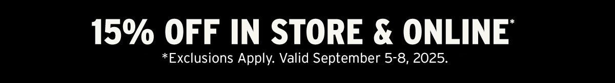 Shop The September Sale And Save Up To 50%