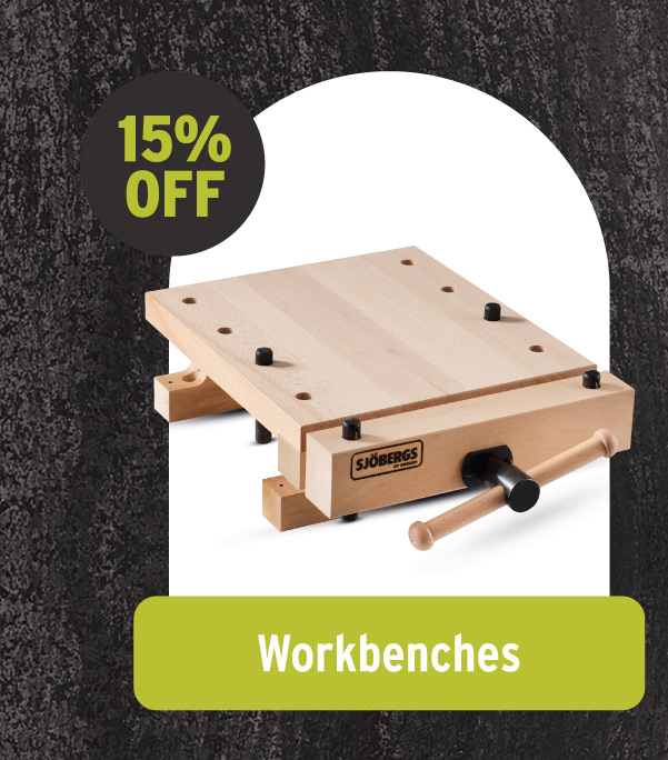15% Off Workbenches