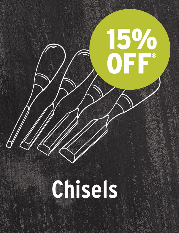 15% Off Chisels