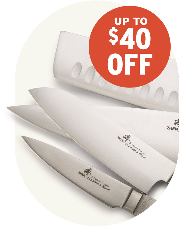 Up To $40 Off Knife Kits