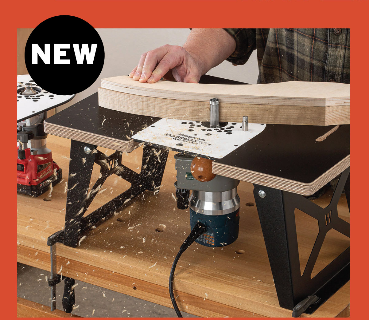 Woodpeckers StabilMAX RT+ Router Table System with Rack-It