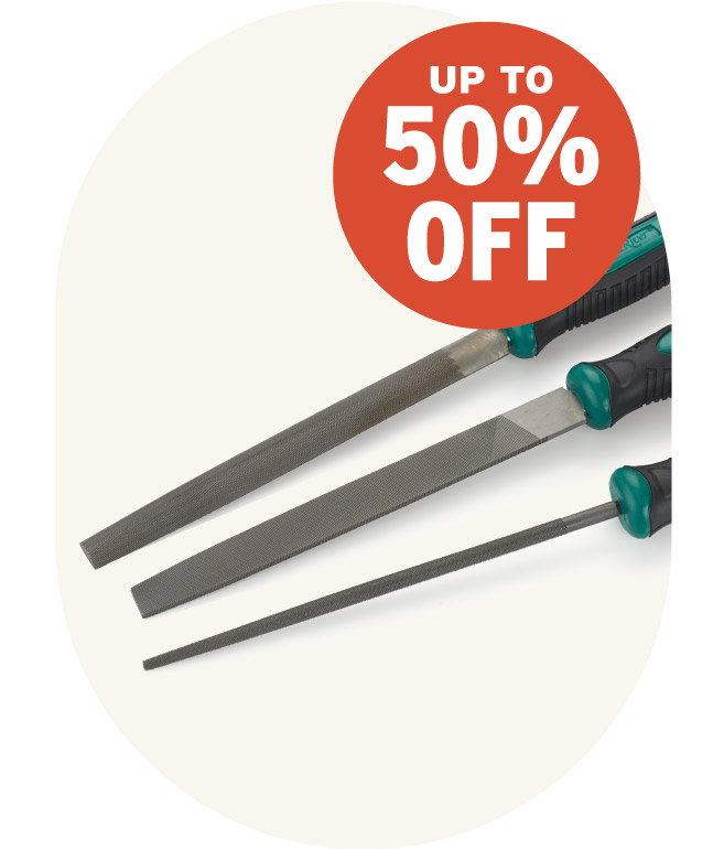 Up To 50% Off Hand Tools
