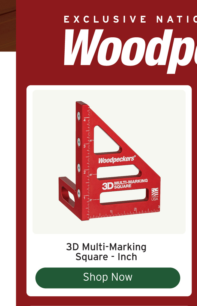 Woodpeckers 3D Multi-Marking Square Inch