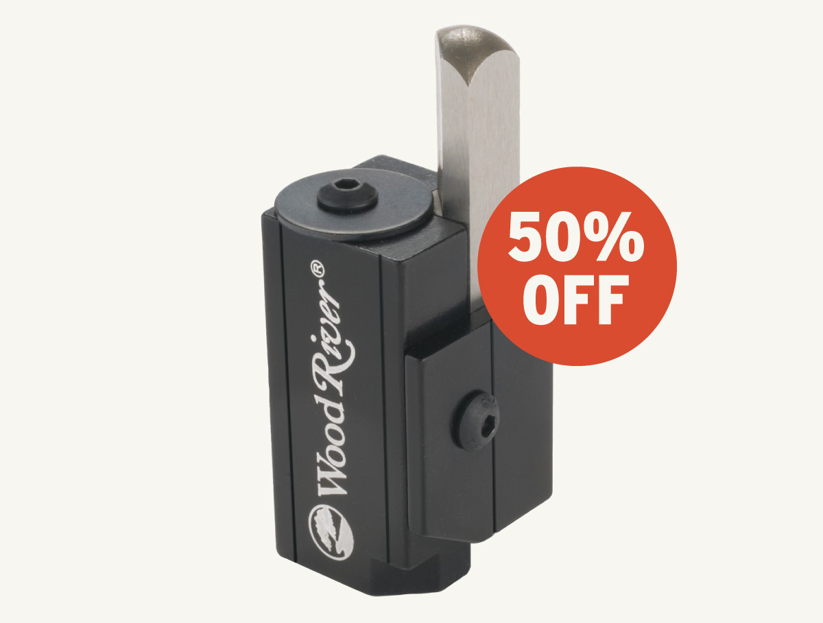 50% Off WoodRiver Quick-Cutting Corner Chisel