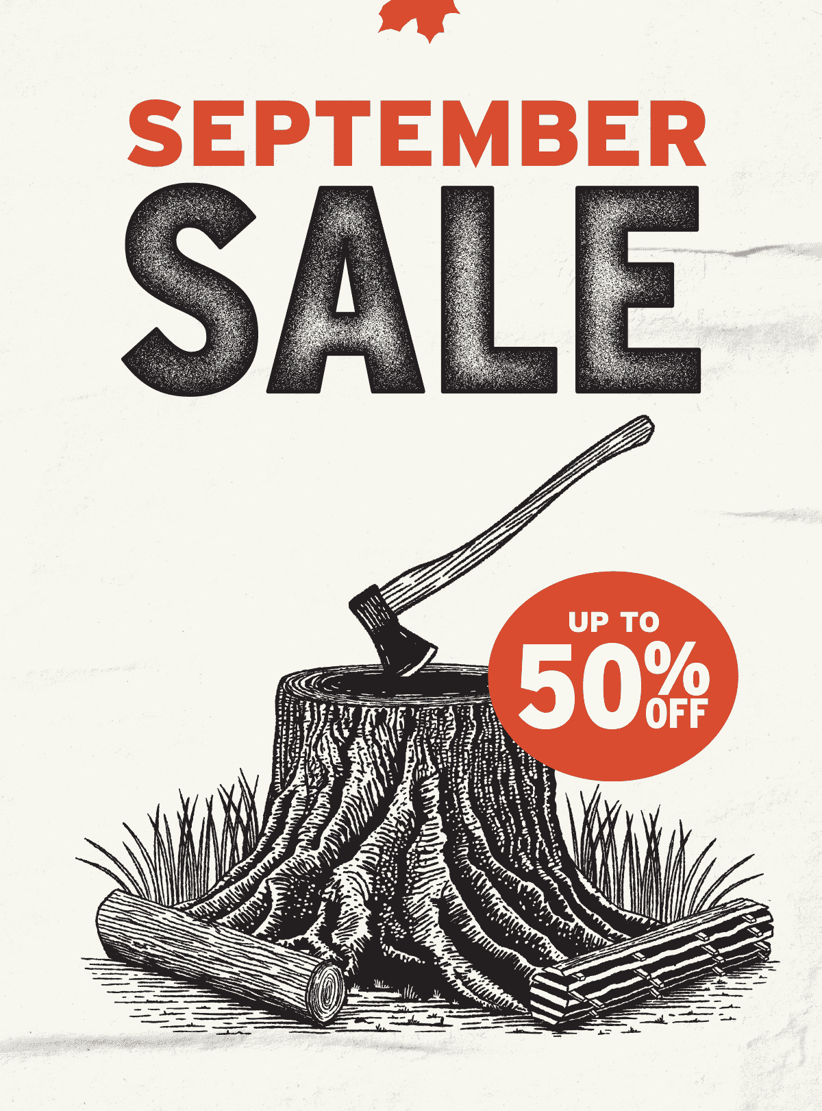 Shop The September Sale And Save Up To 50%