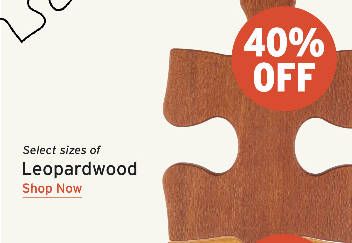 40% Off Leopardwood