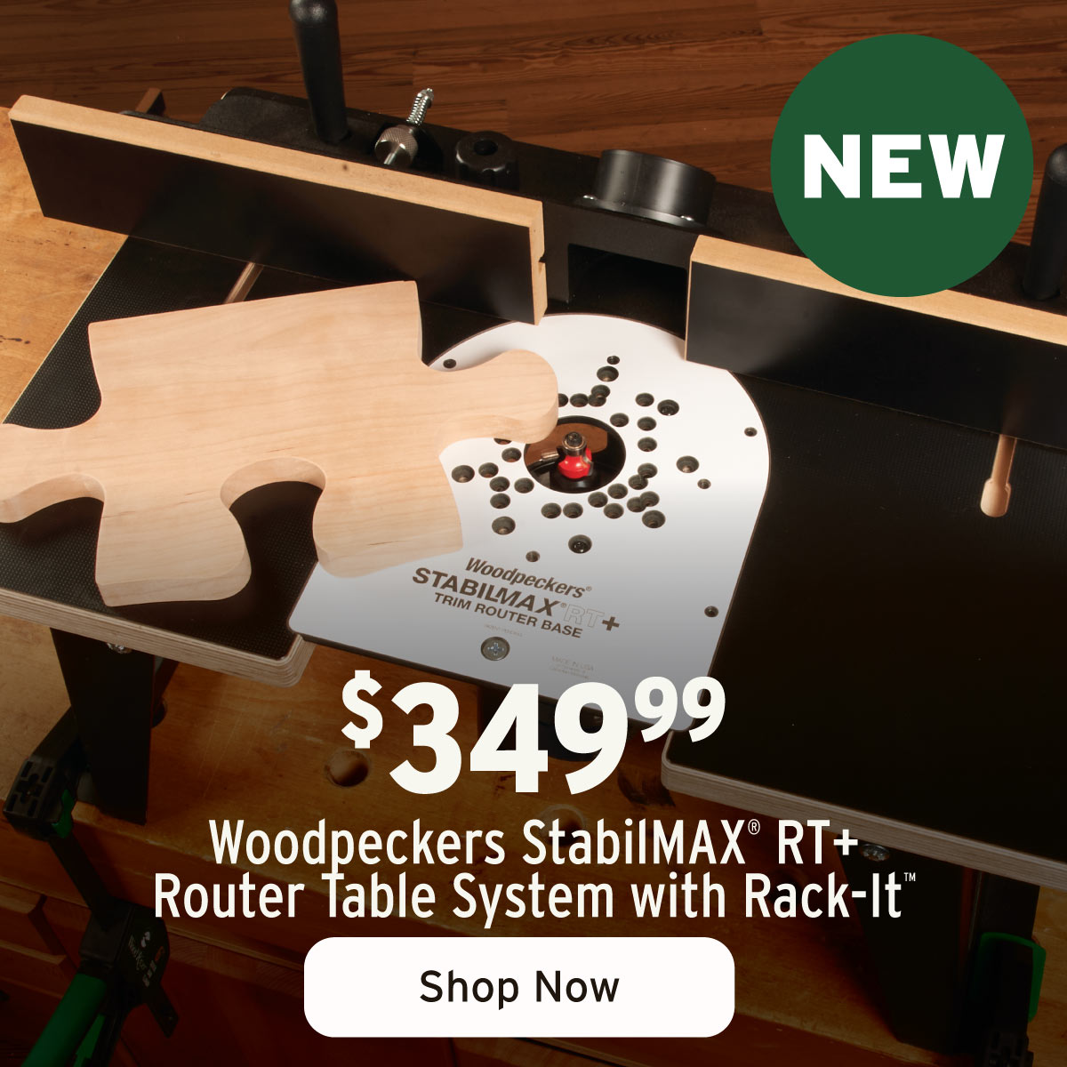 New Woodpeckers Router Table System