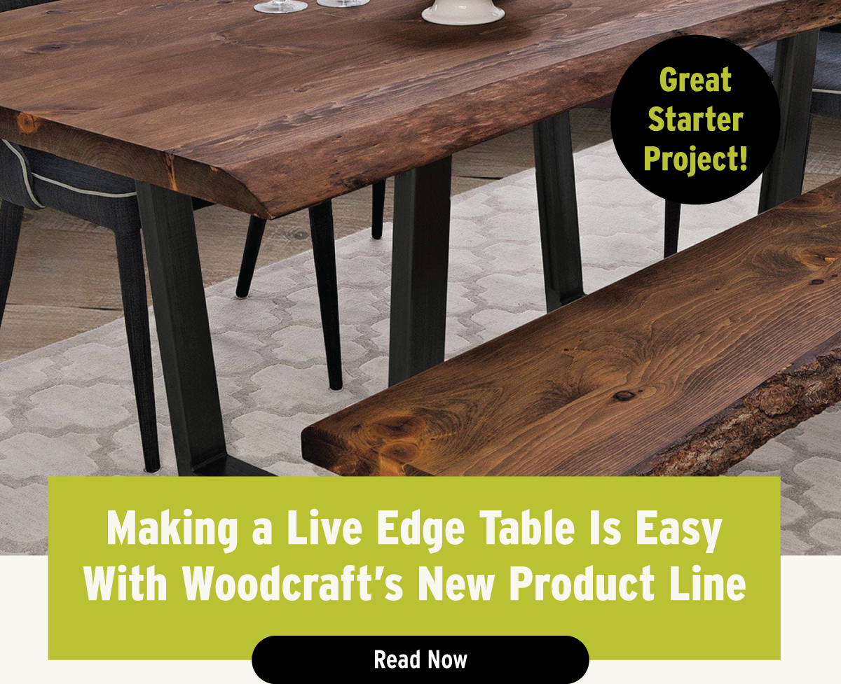 Read Article - Making A Live Edge Table