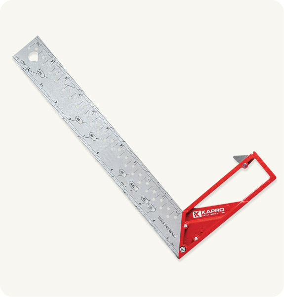 Kapro 12" Ledge-It Square