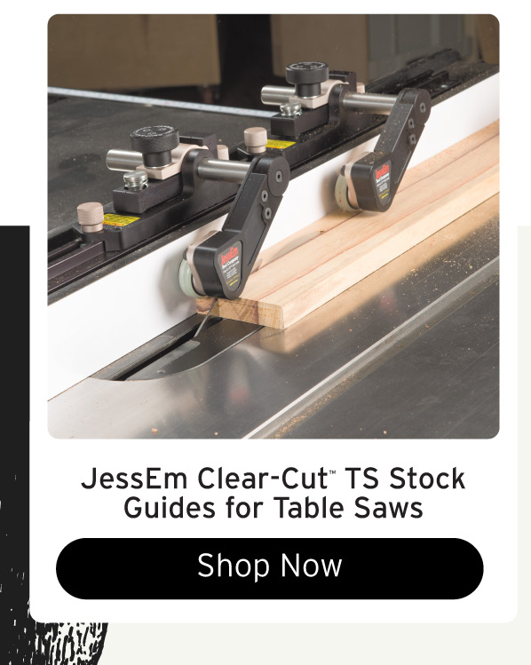 JessEm Clear-Cut TS™ Stock Guides for Table Saws