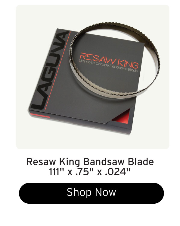 Laguna Resaw King Bandsaw Blade - 111" x 3/4" x .024" x Variable TPI