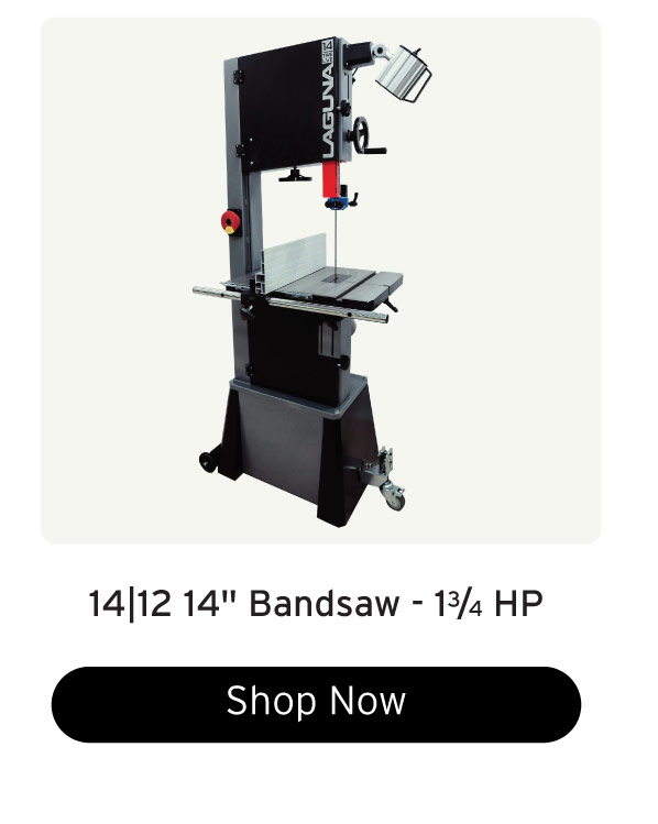 Laguna 14|12 14" Bandsaw - 1-3/4 HP