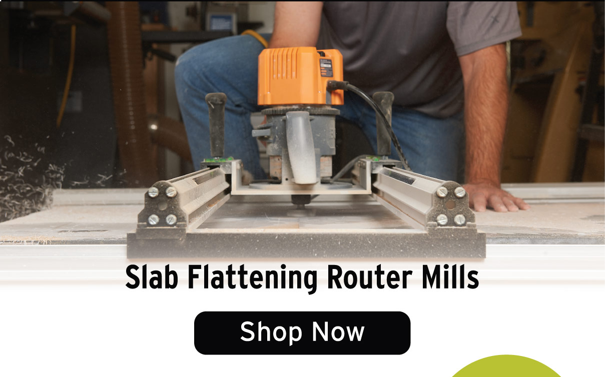 Shop Slab Flattening Router Mills