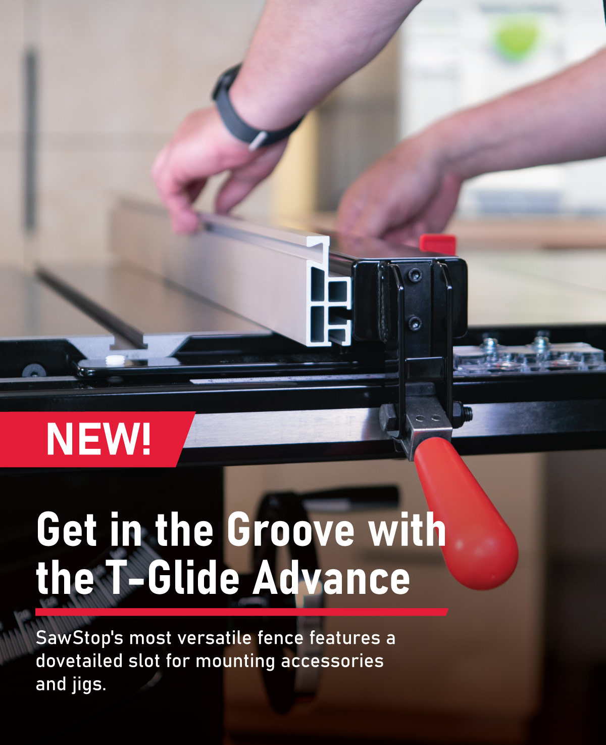 New SawStop T-Glide Advance