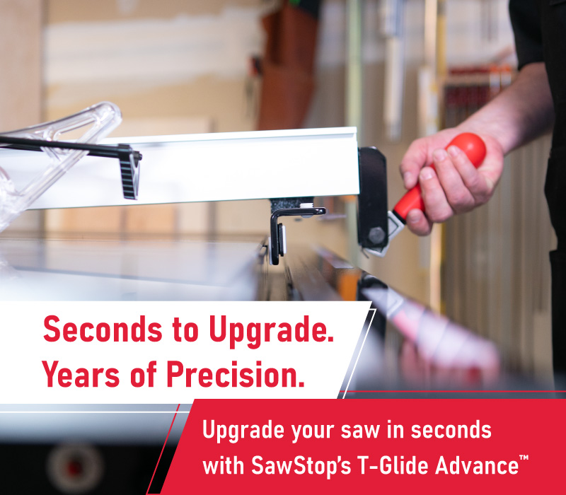 New SawStop T-Glide Advance