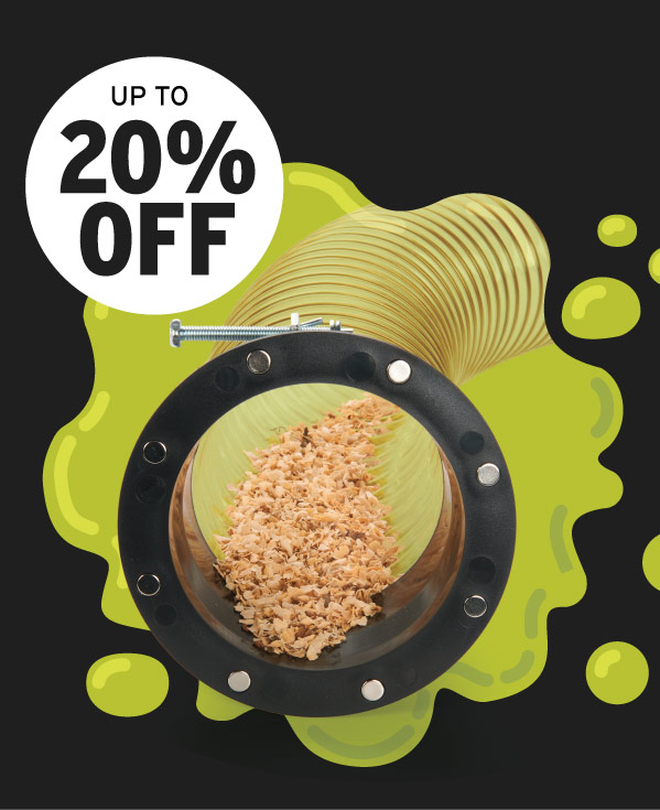 UpTo 20% Off Dust Collection