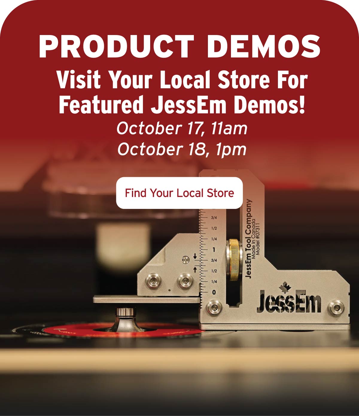 Attend One Of Our Free Product Demos - Find Your Local Store