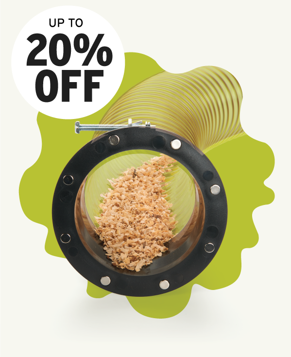 UpTo 20% Off Dust Collection