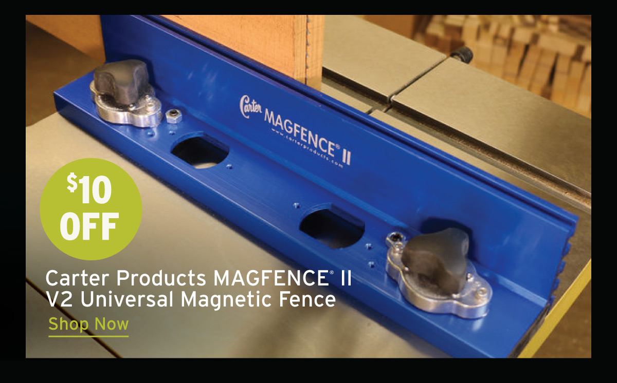 $10 Off Carter Products MAGFENCE II V2 Universal Magnetic Fence