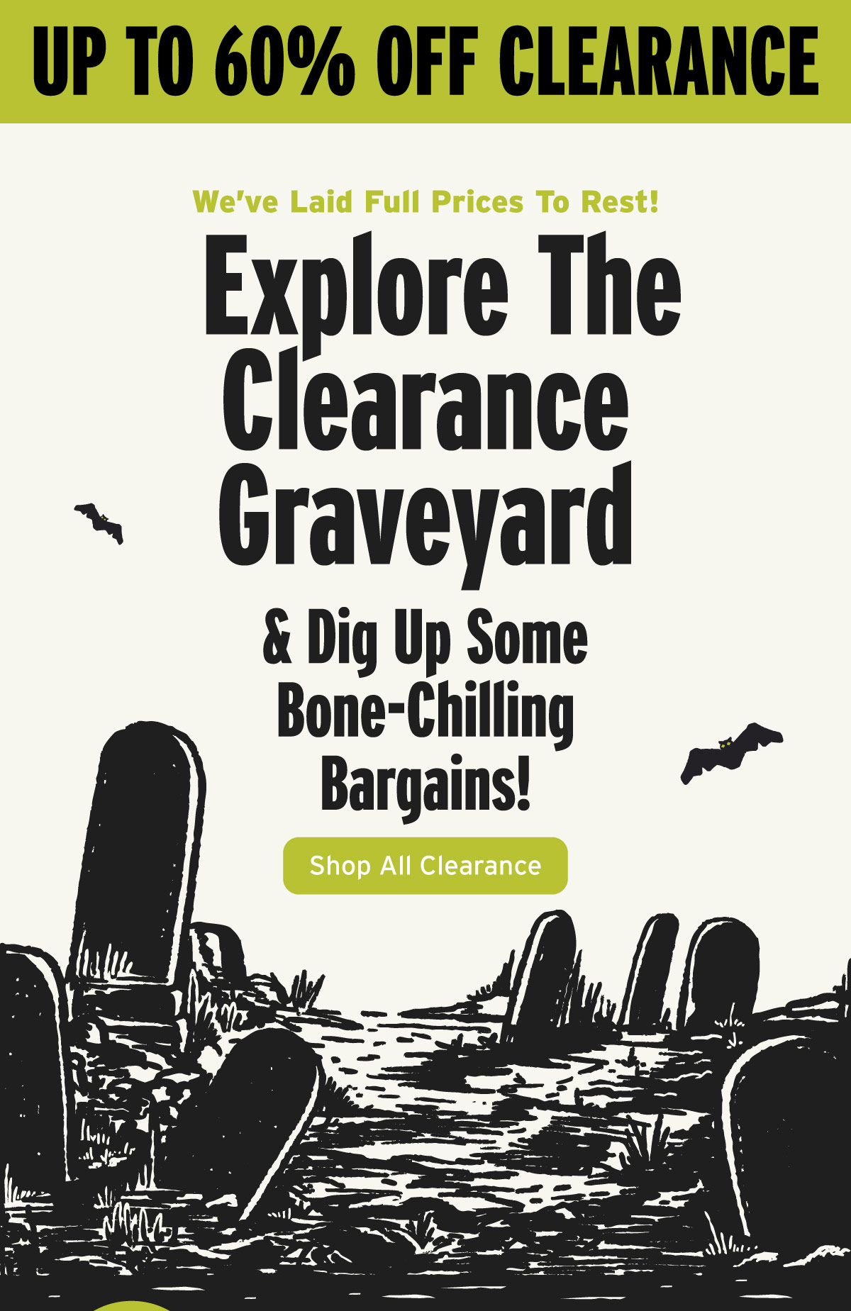 Get Up To 60% Off Clearance