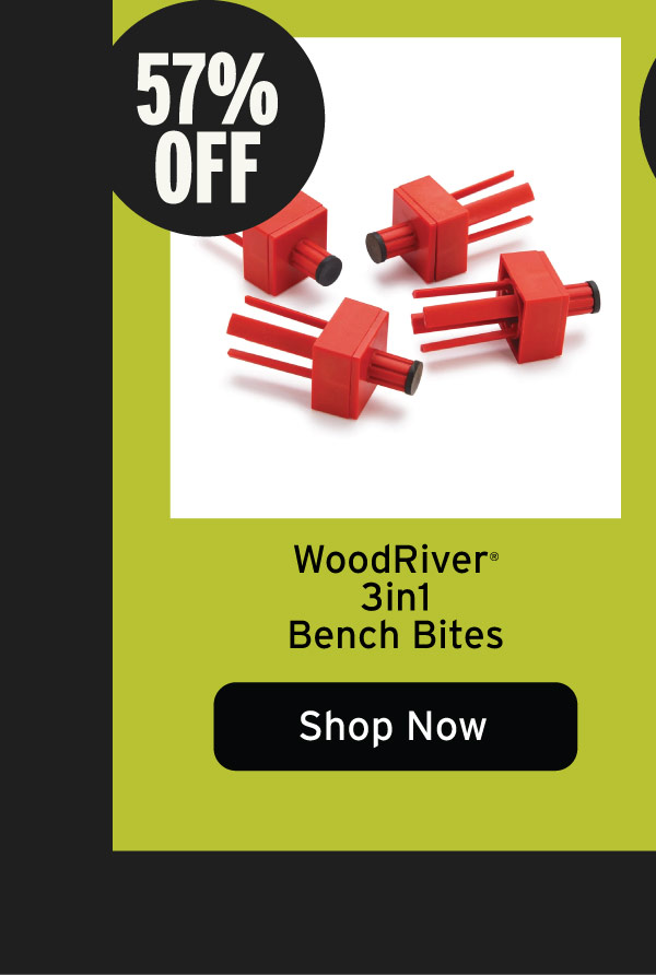 WoodRiver 3in1 Bench Bites
