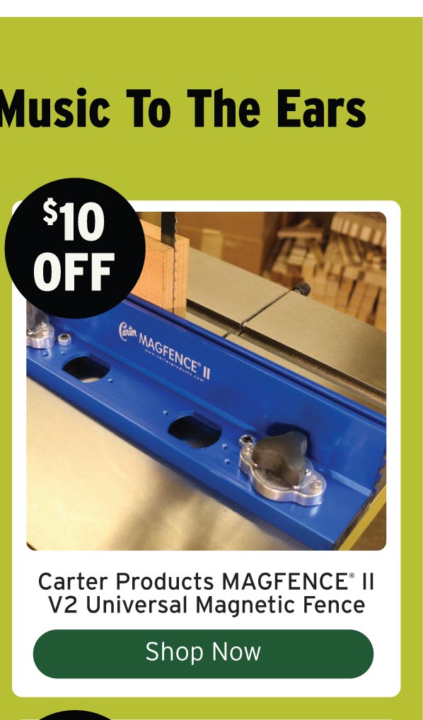 $10 Off Carter Products MAGFENCE II V2 Universal Magnetic Fence Item #164238 Model AC-FNC MFII-V2