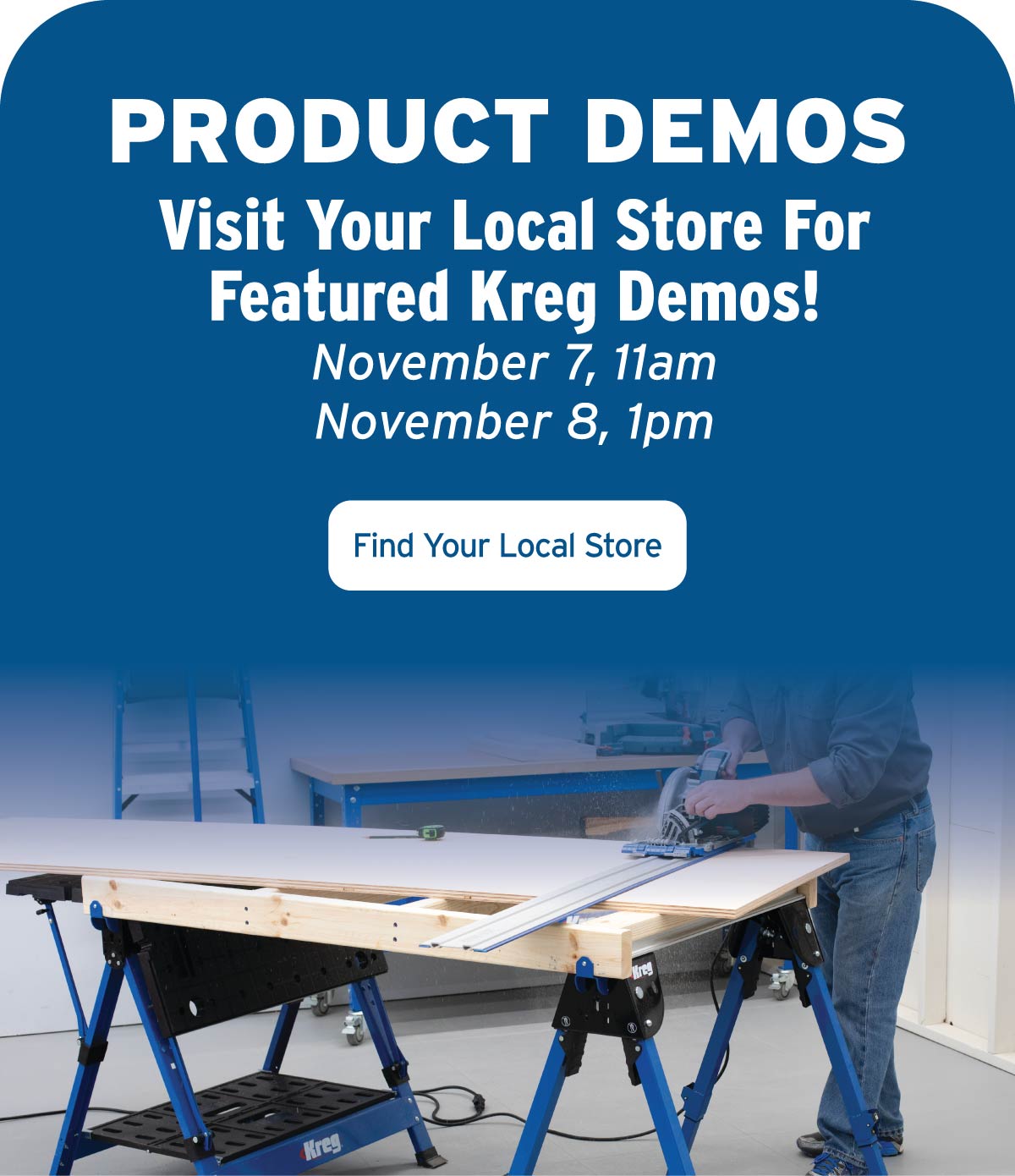 Find Your Local Store To Attend Our Free Demos