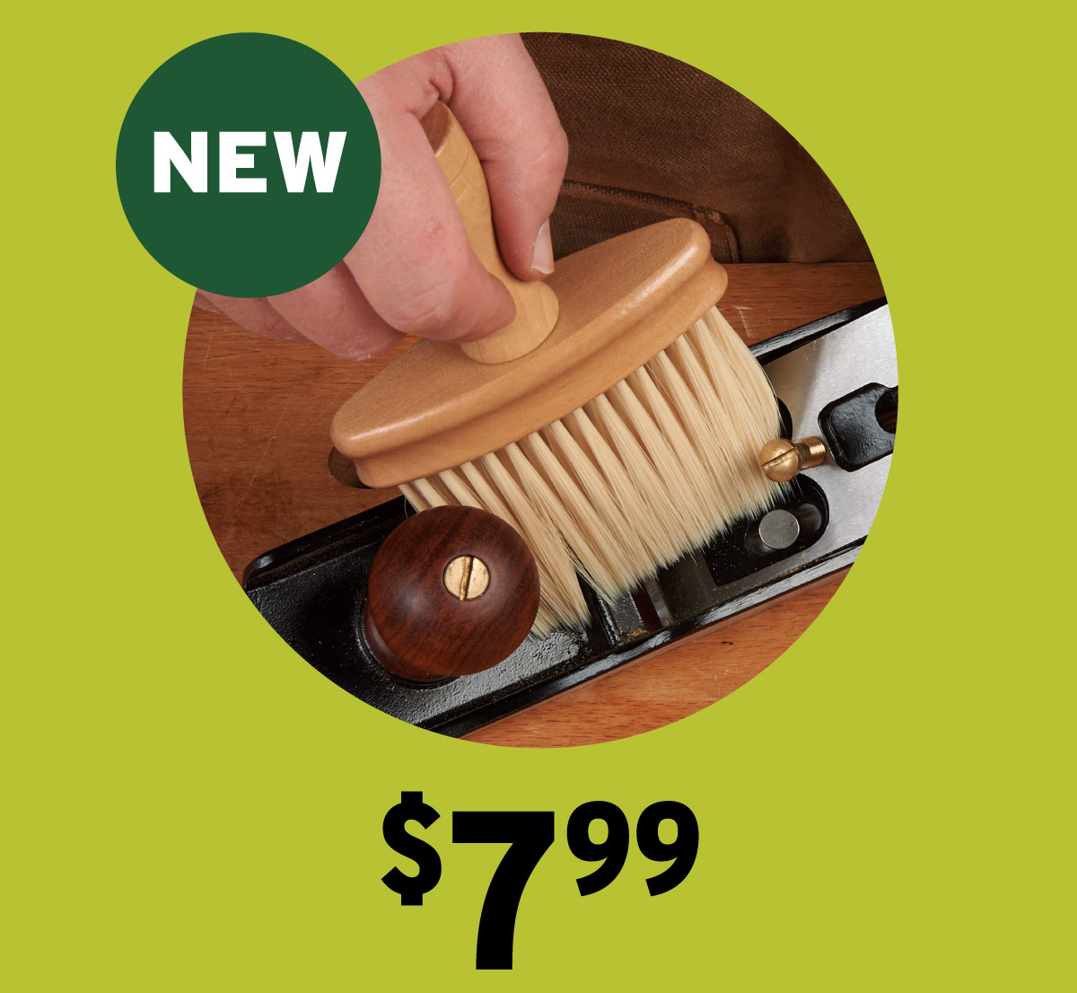 New WoodRiver Bench Plane Brush